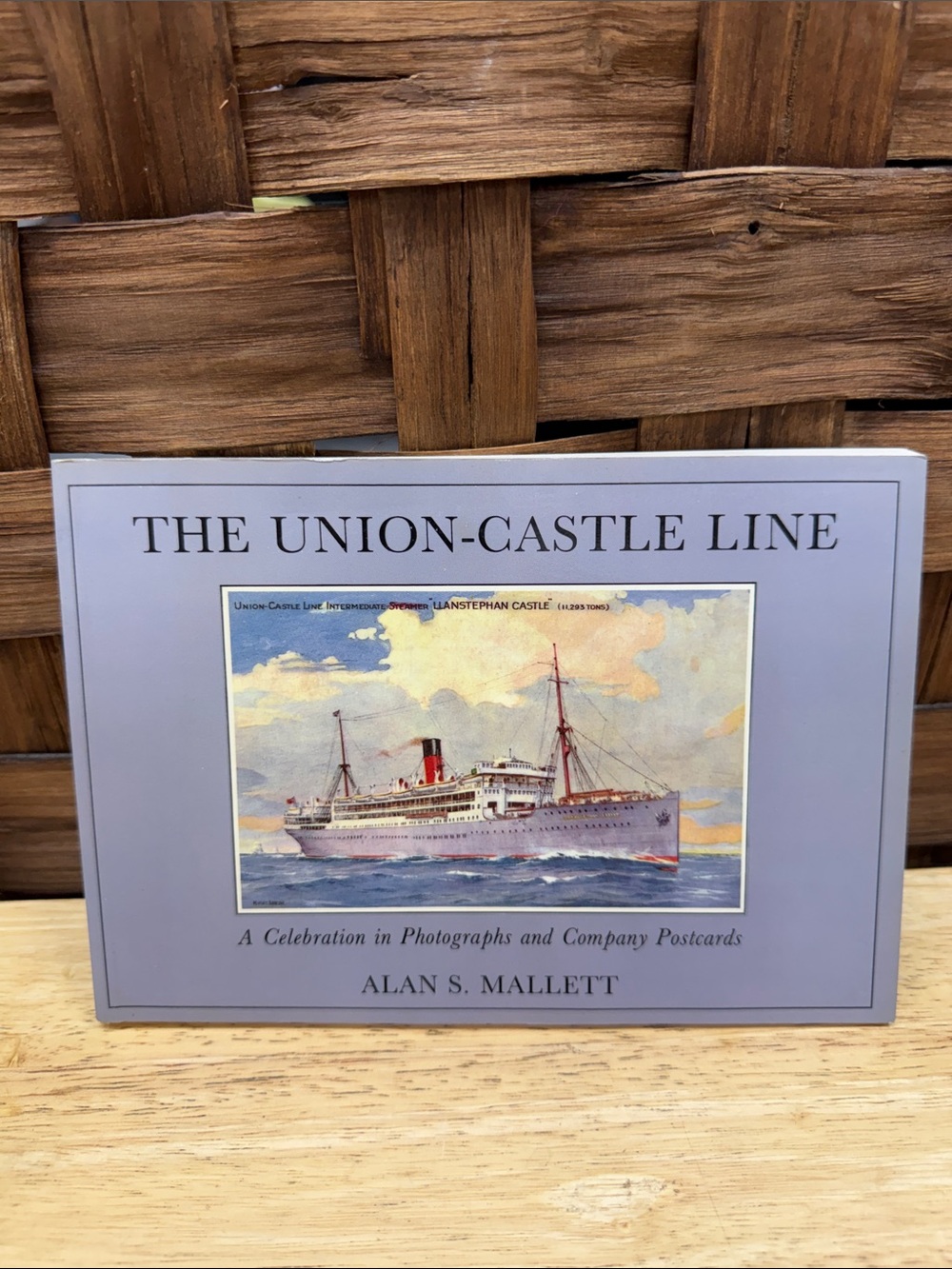 The Union-Castle Line Lavender Coffee Table Book by